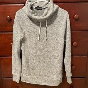 Grey lose turtle neck sweater